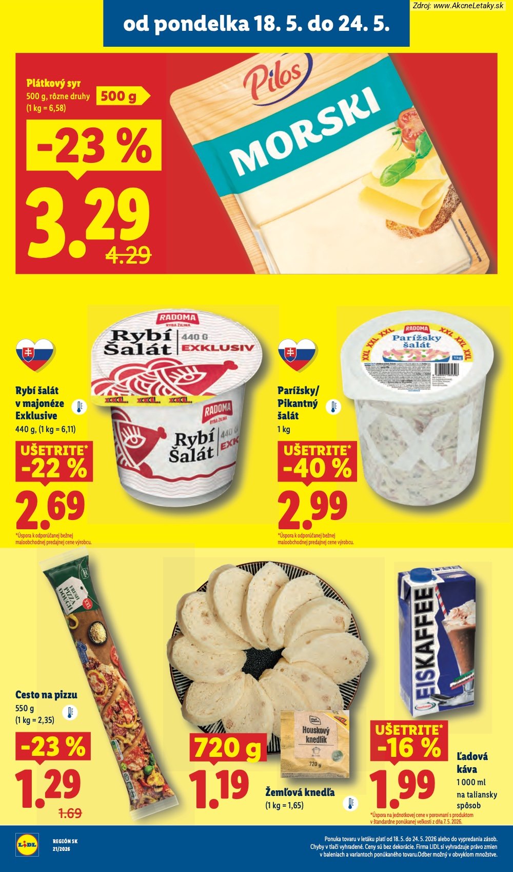 Leták Lidl (18. 5. - 24. 5. 2026) - strana 22 z 97