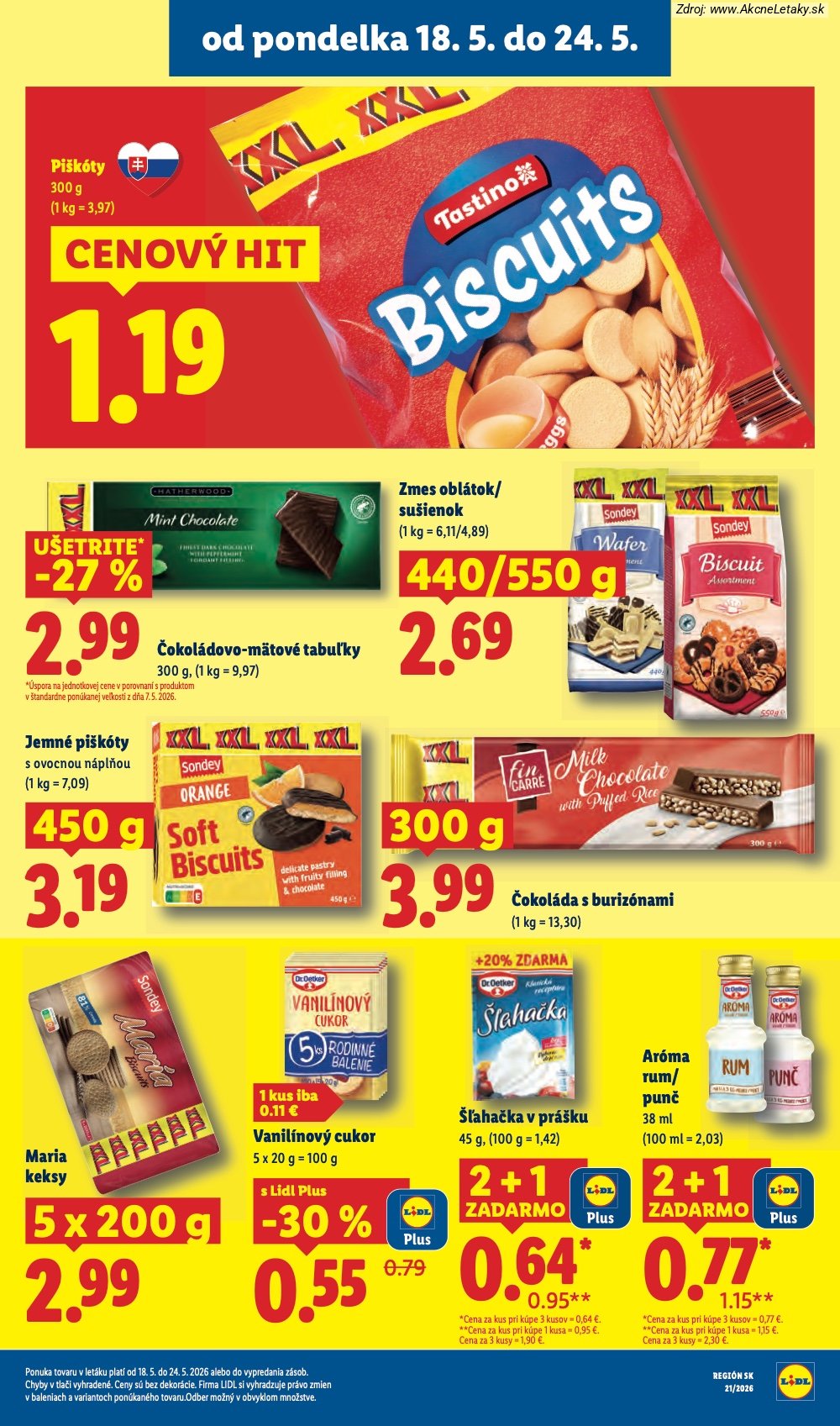 Leták Lidl (18. 5. - 24. 5. 2026) - strana 23 z 97