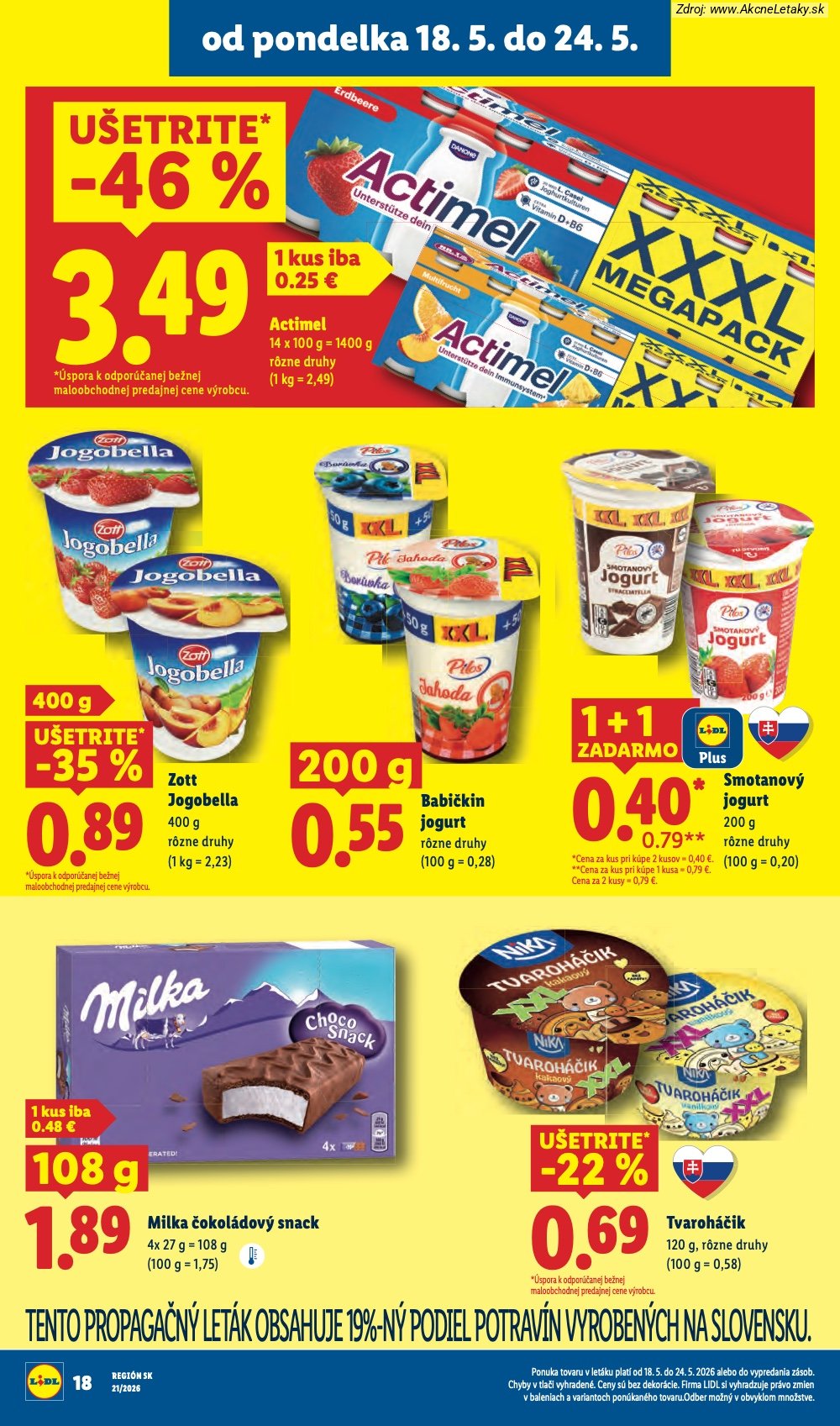 Leták Lidl (18. 5. - 24. 5. 2026) - strana 24 z 97