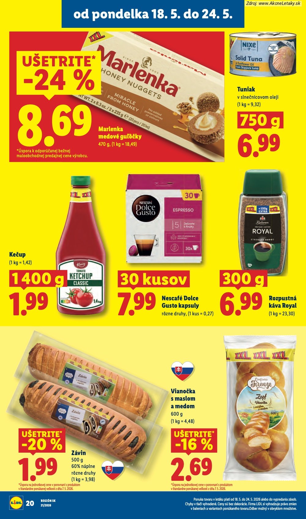 Leták Lidl (18. 5. - 24. 5. 2026) - strana 26 z 97