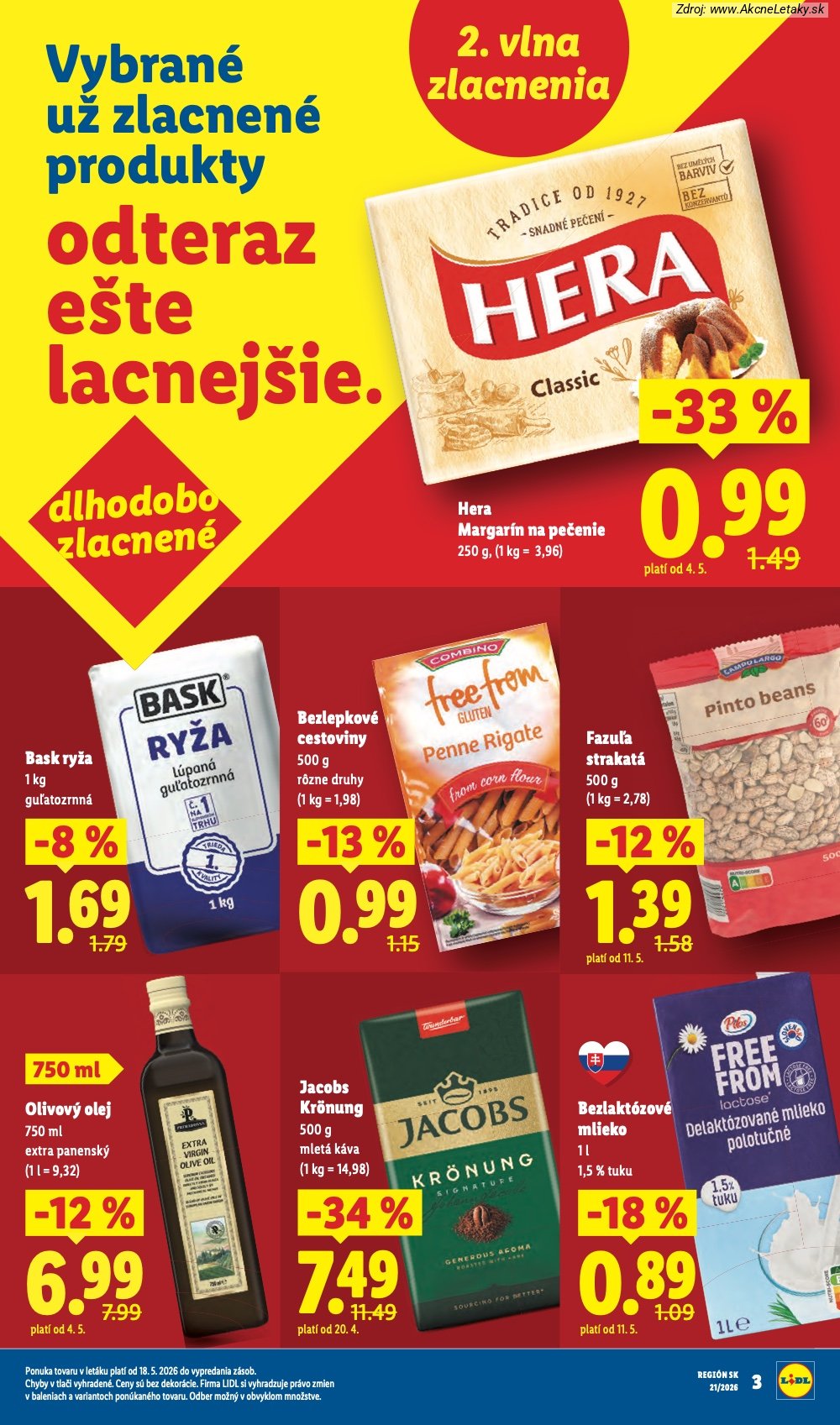 Leták Lidl (18. 5. - 24. 5. 2026) - strana 3 z 97