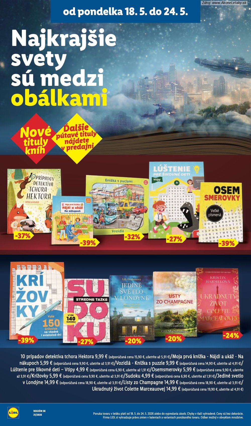 Leták Lidl (18. 5. - 24. 5. 2026) - strana 34 z 97