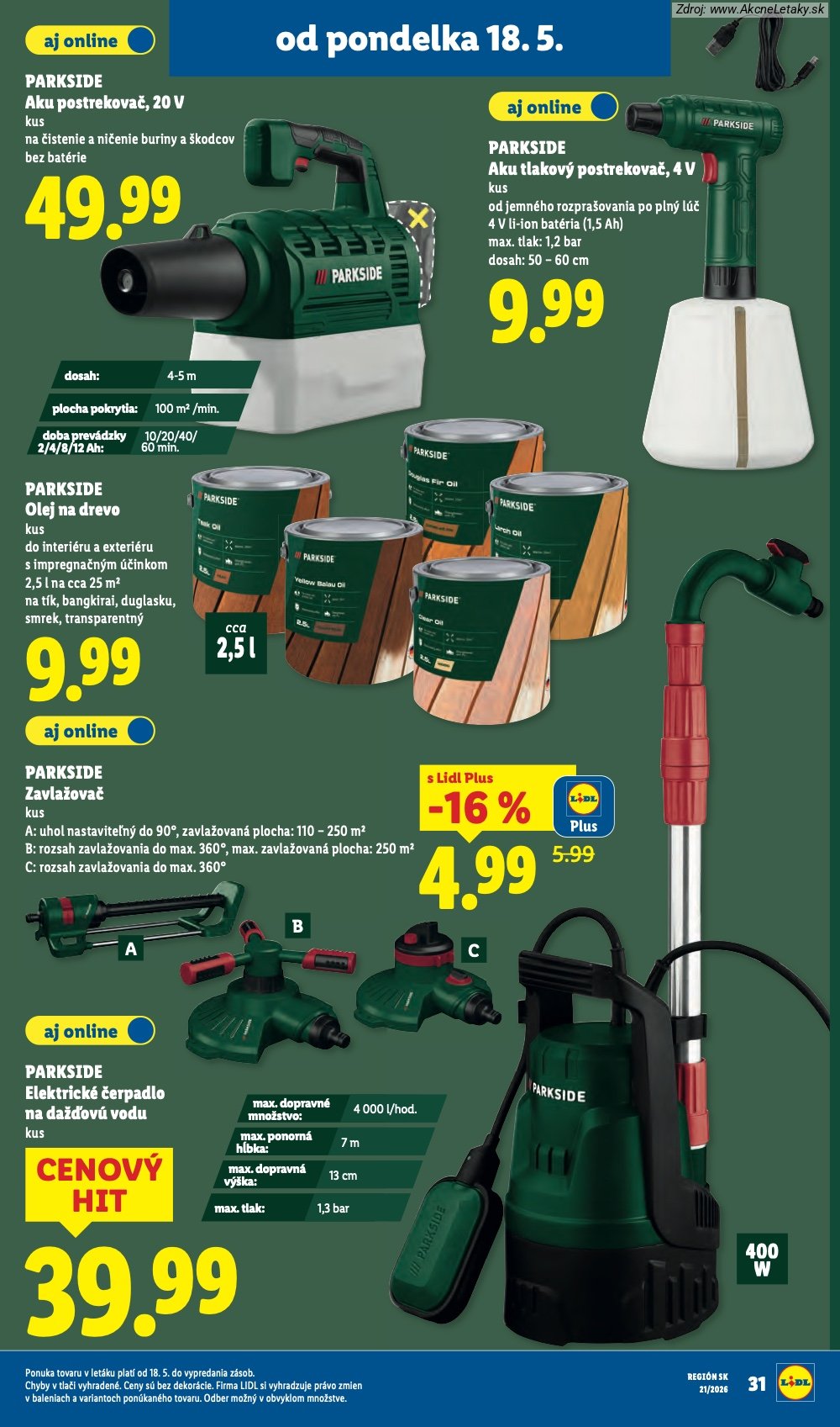Leták Lidl (18. 5. - 24. 5. 2026) - strana 39 z 97