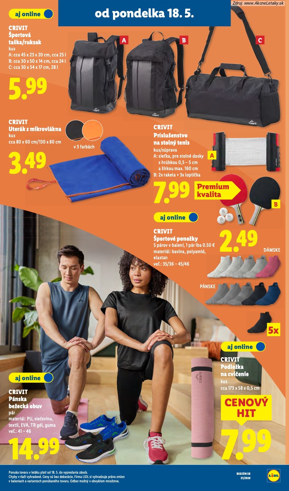 Leták Lidl (18. 5. - 24. 5. 2026) - strana 47 z 97