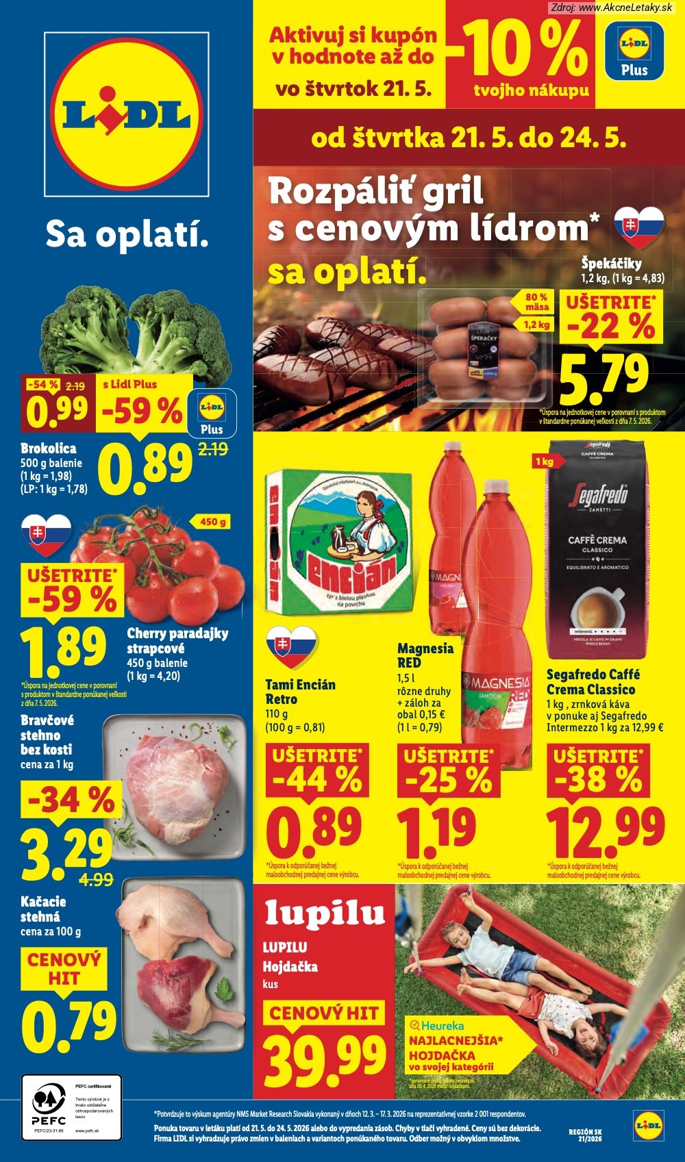Leták Lidl (18. 5. - 24. 5. 2026) - strana 49 z 97