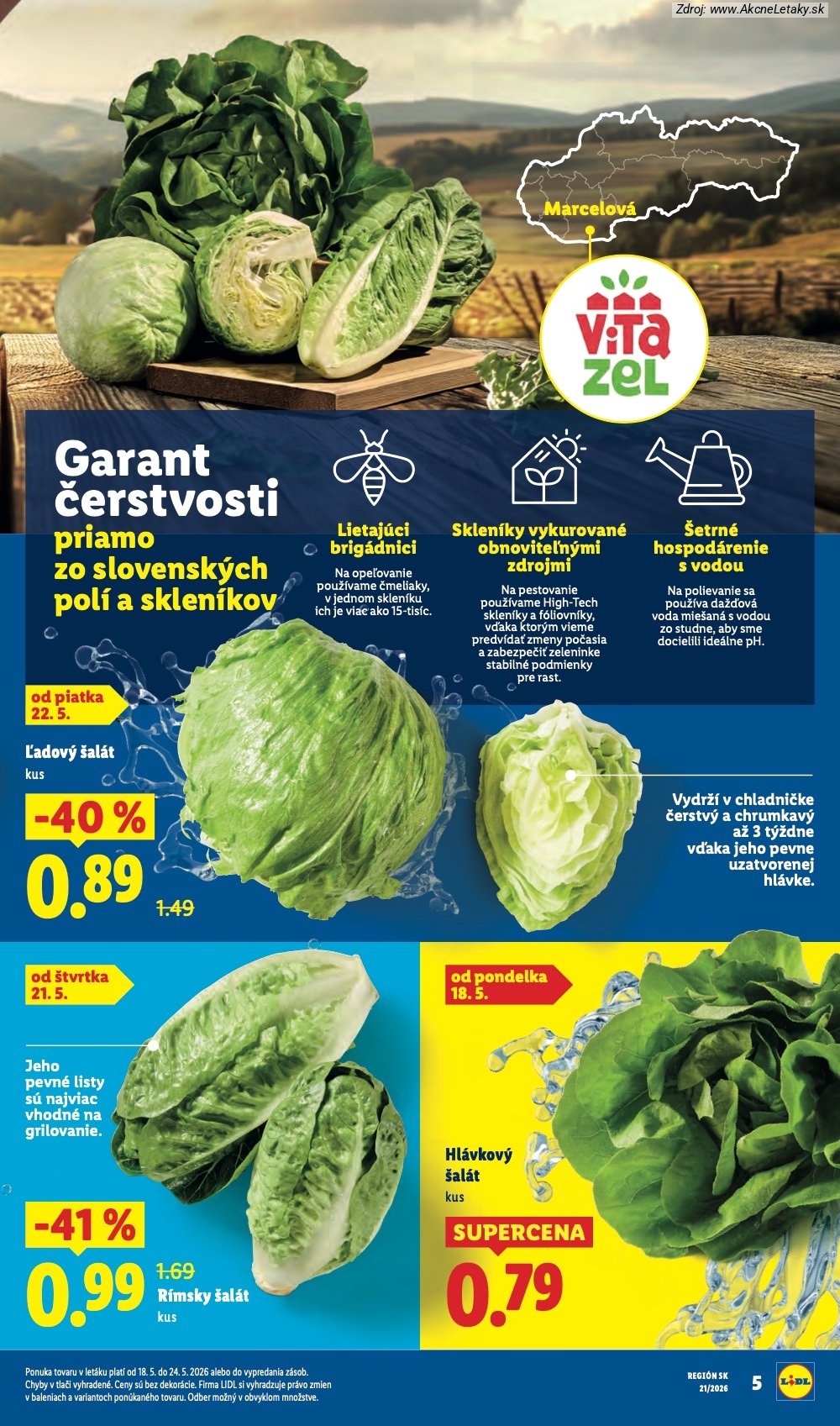 Leták Lidl (18. 5. - 24. 5. 2026) - strana 5 z 97