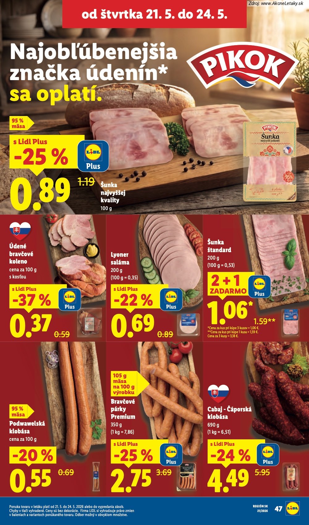 Leták Lidl (18. 5. - 24. 5. 2026) - strana 53 z 97