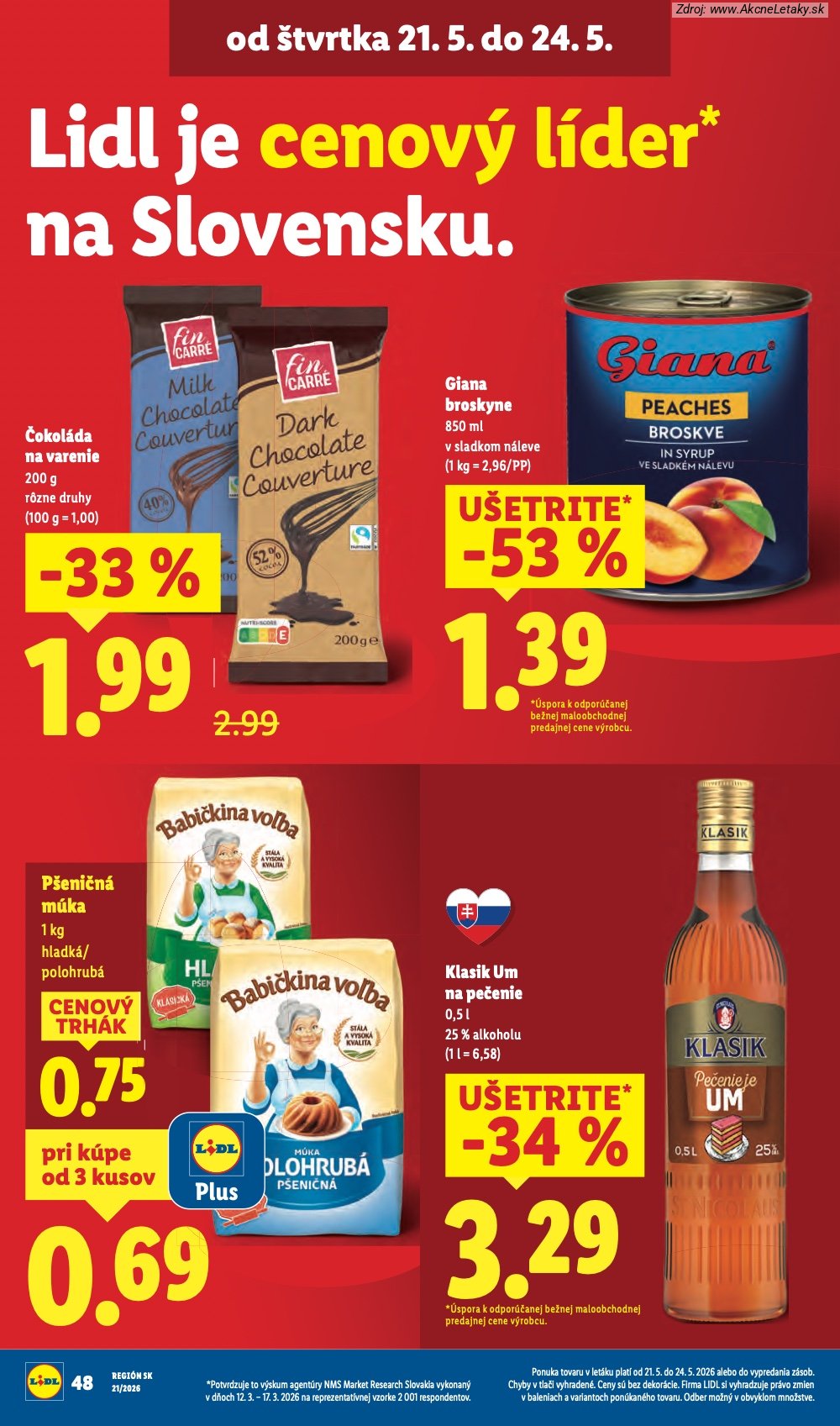 Leták Lidl (18. 5. - 24. 5. 2026) - strana 54 z 97