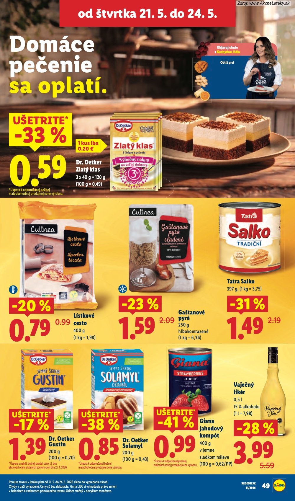 Leták Lidl (18. 5. - 24. 5. 2026) - strana 55 z 97