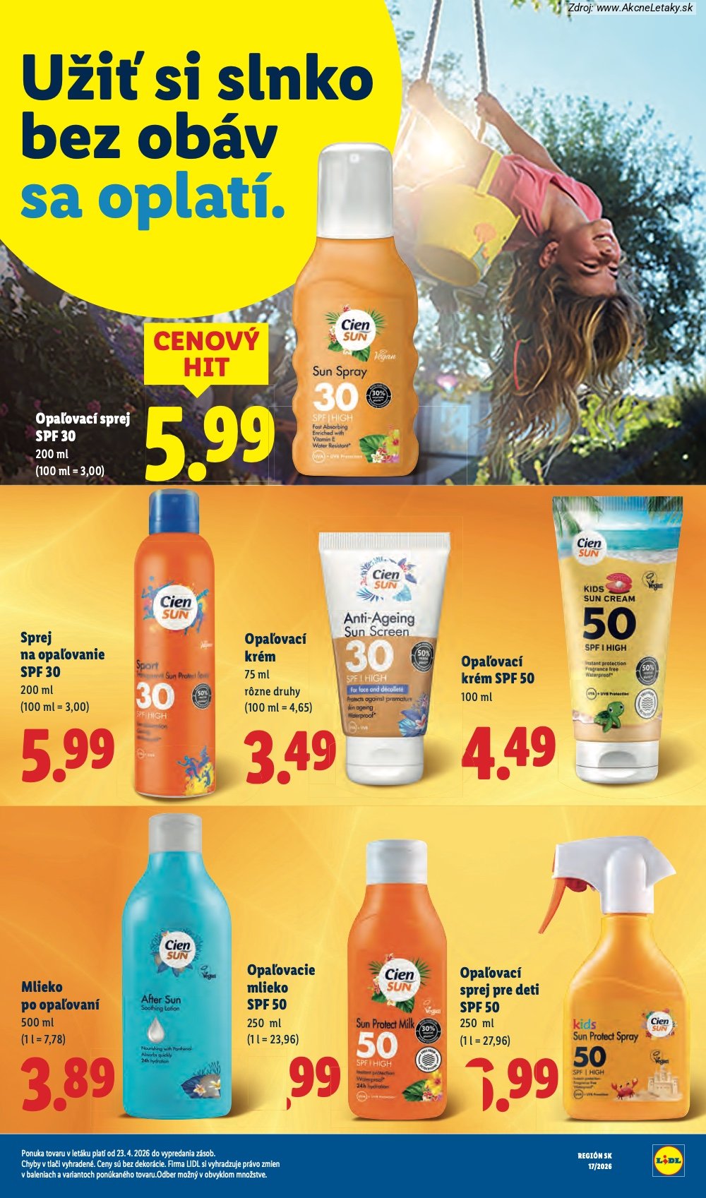 Leták Lidl (18. 5. - 24. 5. 2026) - strana 59 z 97
