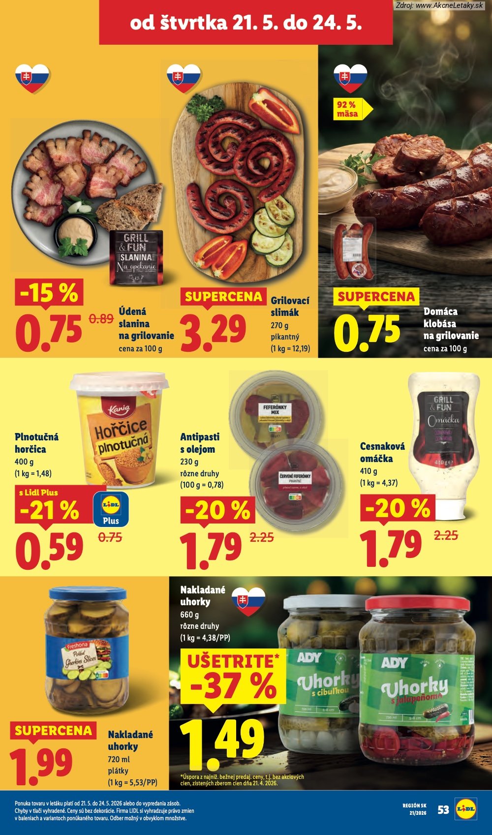 Leták Lidl (18. 5. - 24. 5. 2026) - strana 63 z 97