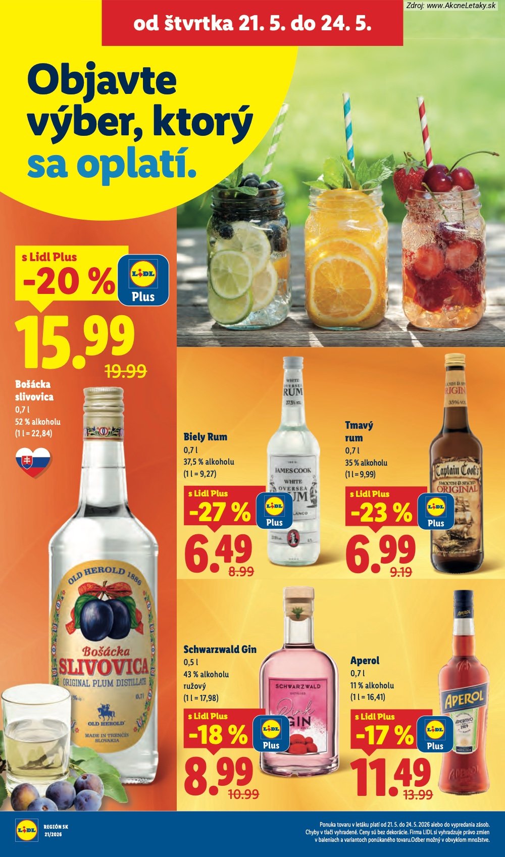 Leták Lidl (18. 5. - 24. 5. 2026) - strana 70 z 97