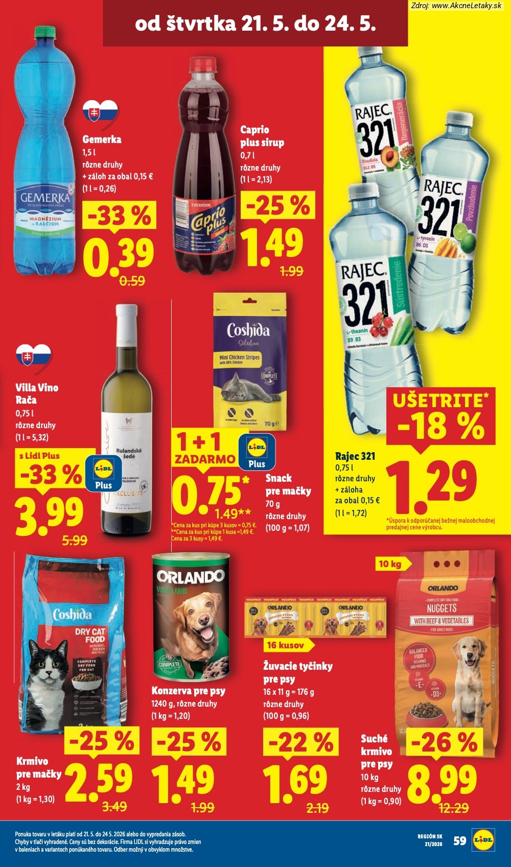 Leták Lidl (18. 5. - 24. 5. 2026) - strana 75 z 97