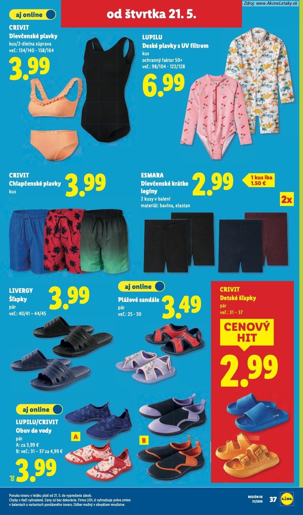 Leták Lidl (18. 5. - 24. 5. 2026) - strana 81 z 97