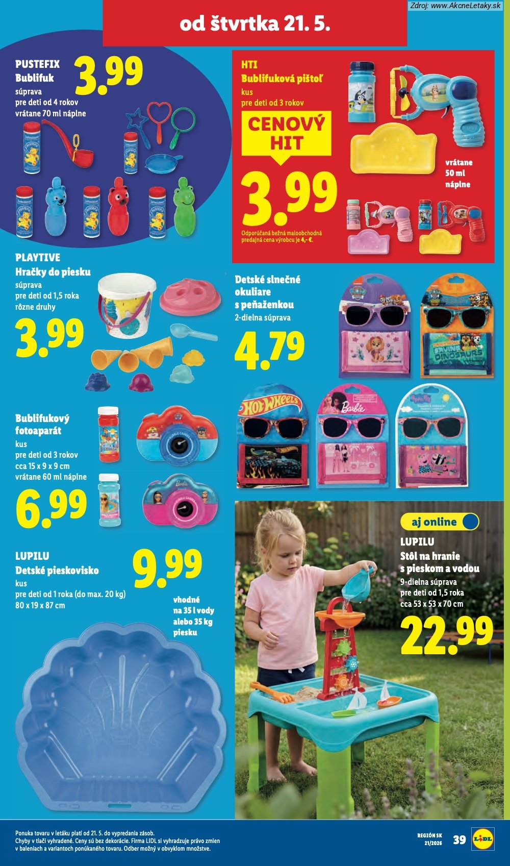 Leták Lidl (18. 5. - 24. 5. 2026) - strana 83 z 97