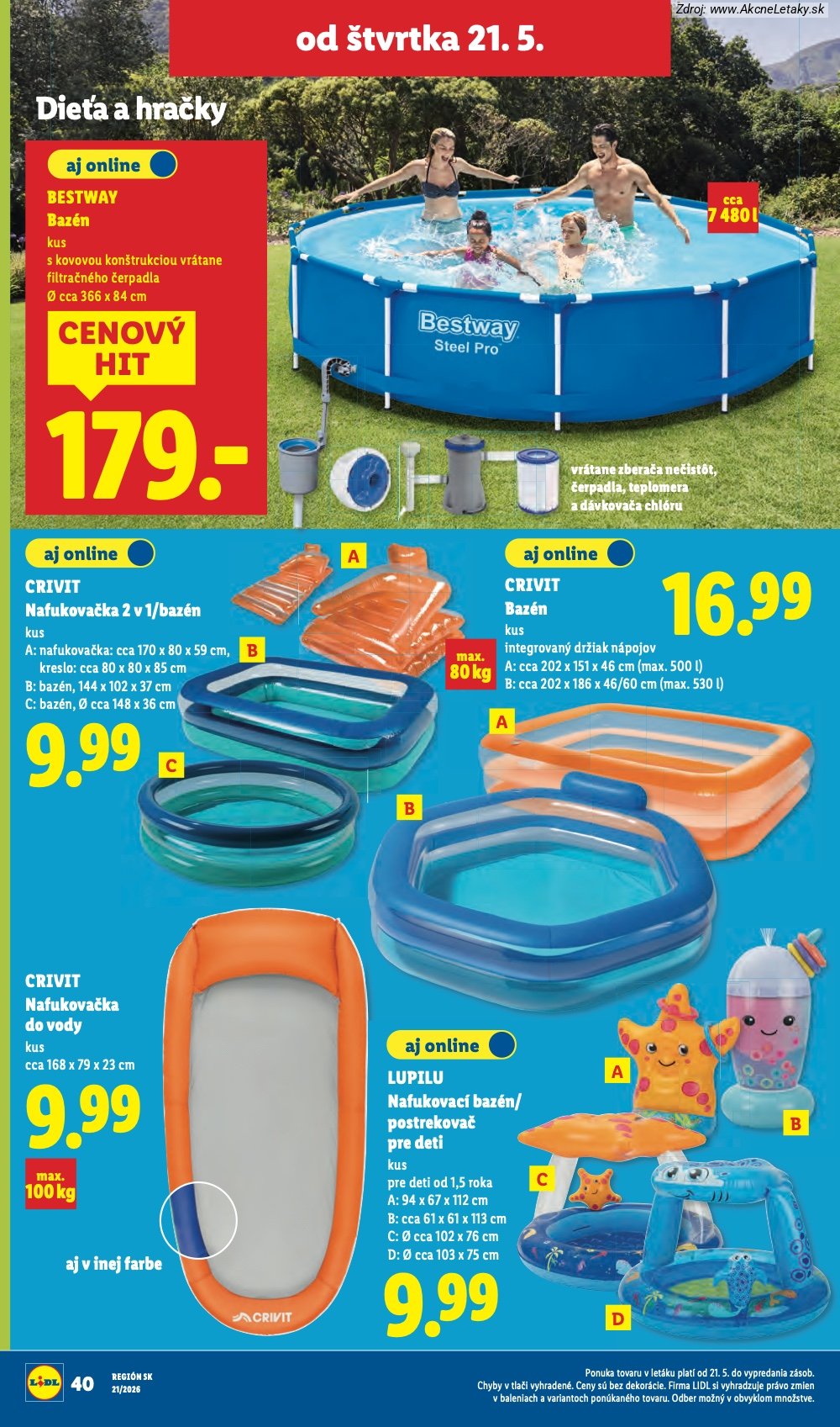 Leták Lidl (18. 5. - 24. 5. 2026) - strana 84 z 97