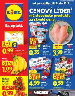 Leták Lidl