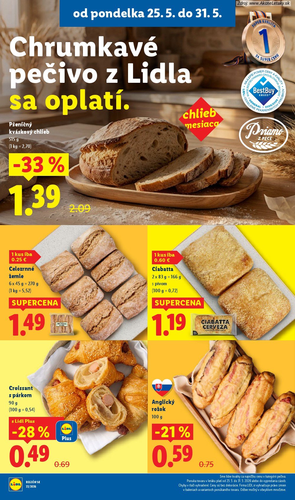 Leták Lidl (25. 5. - 31. 5. 2026) - strana 12 z 109