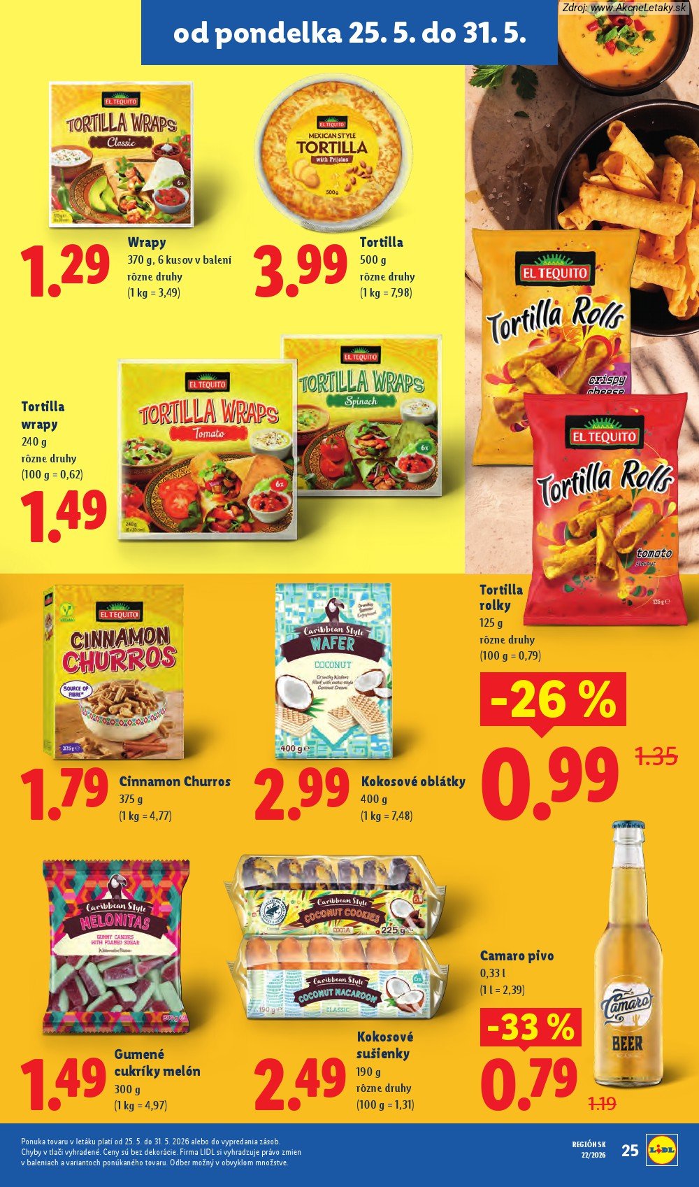 Leták Lidl (25. 5. - 31. 5. 2026) - strana 37 z 109