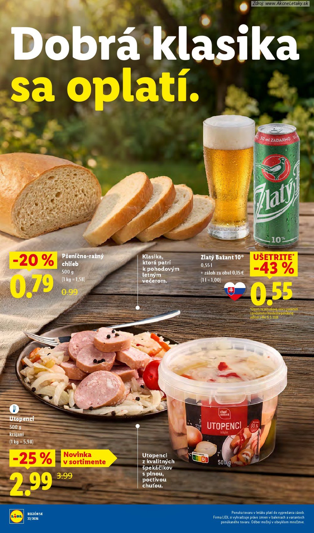 Leták Lidl (25. 5. - 31. 5. 2026) - strana 40 z 109