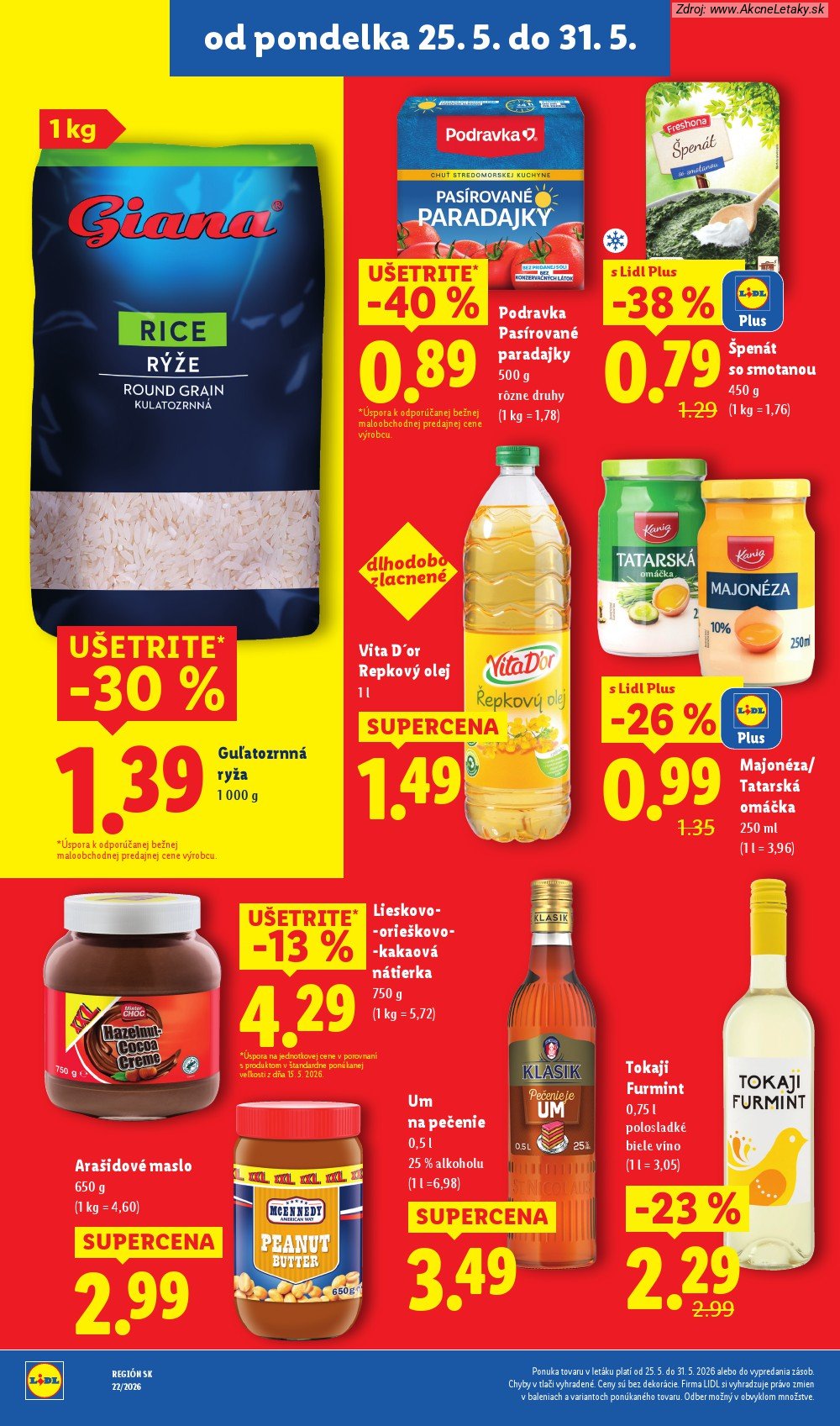 Leták Lidl (25. 5. - 31. 5. 2026) - strana 44 z 109
