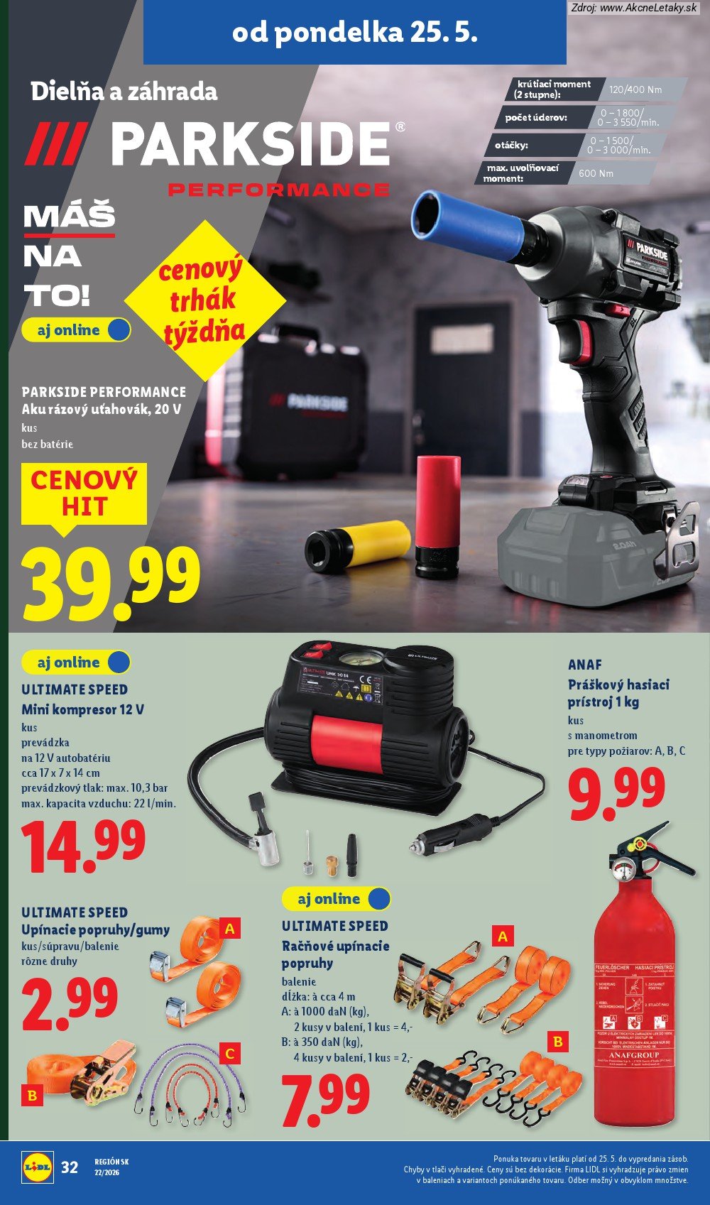 Leták Lidl (25. 5. - 31. 5. 2026) - strana 50 z 109