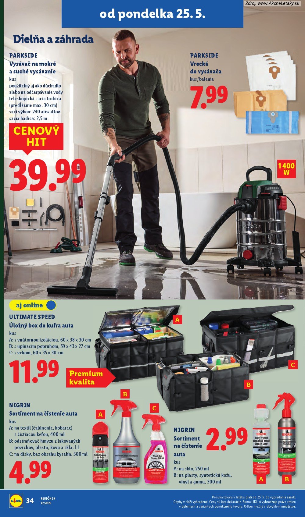 Leták Lidl (25. 5. - 31. 5. 2026) - strana 52 z 109