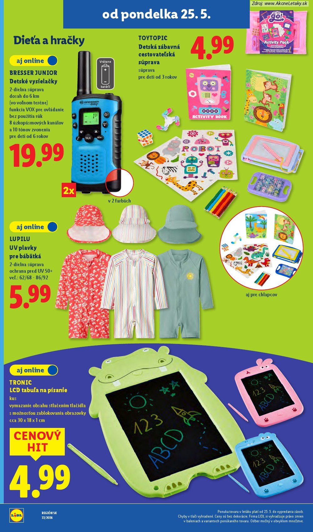 Leták Lidl (25. 5. - 31. 5. 2026) - strana 53 z 109