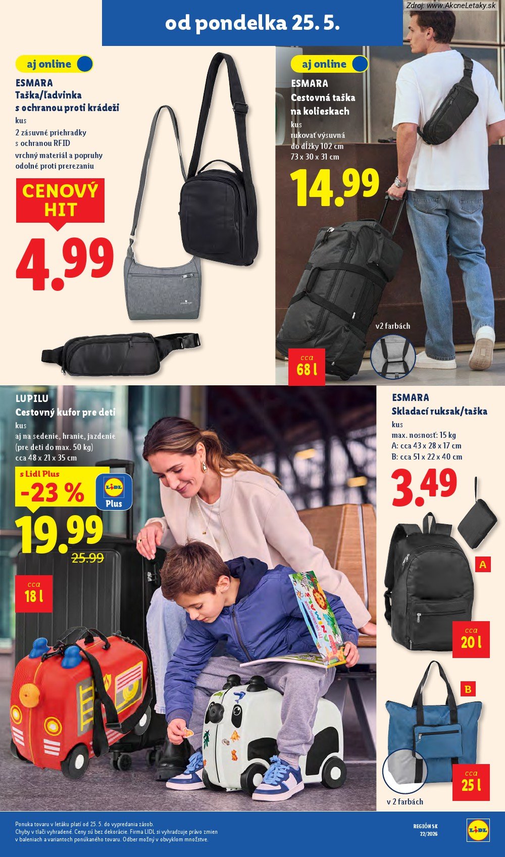 Leták Lidl (25. 5. - 31. 5. 2026) - strana 55 z 109