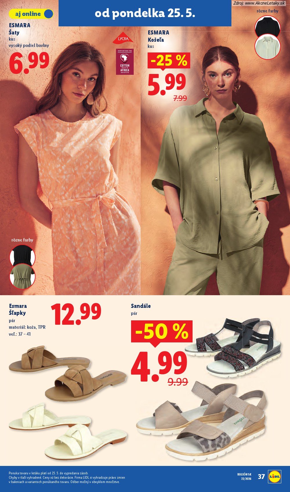 Leták Lidl (25. 5. - 31. 5. 2026) - strana 57 z 109