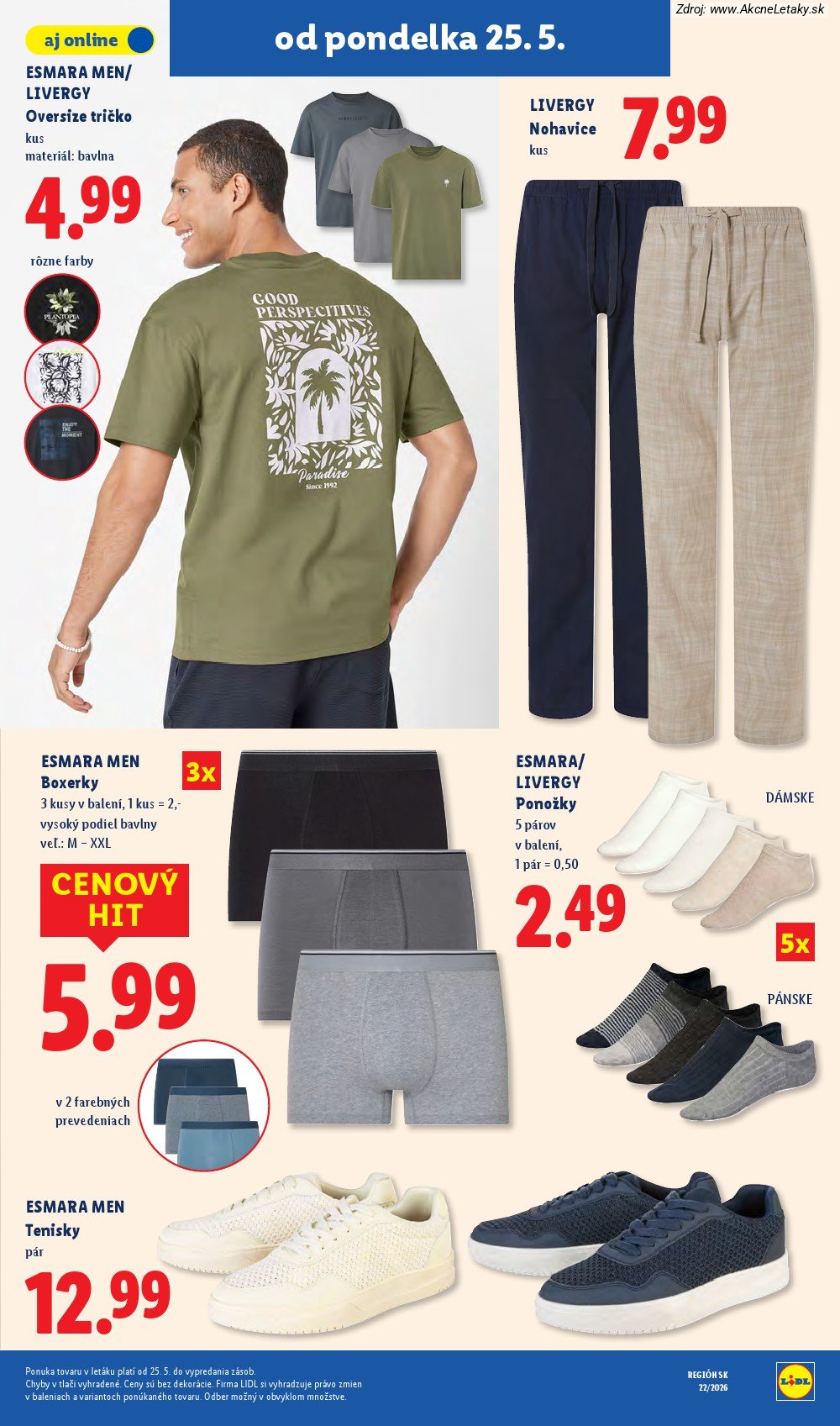 Leták Lidl (25. 5. - 31. 5. 2026) - strana 59 z 109