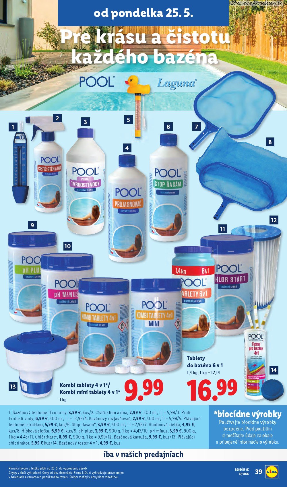 Leták Lidl (25. 5. - 31. 5. 2026) - strana 61 z 109
