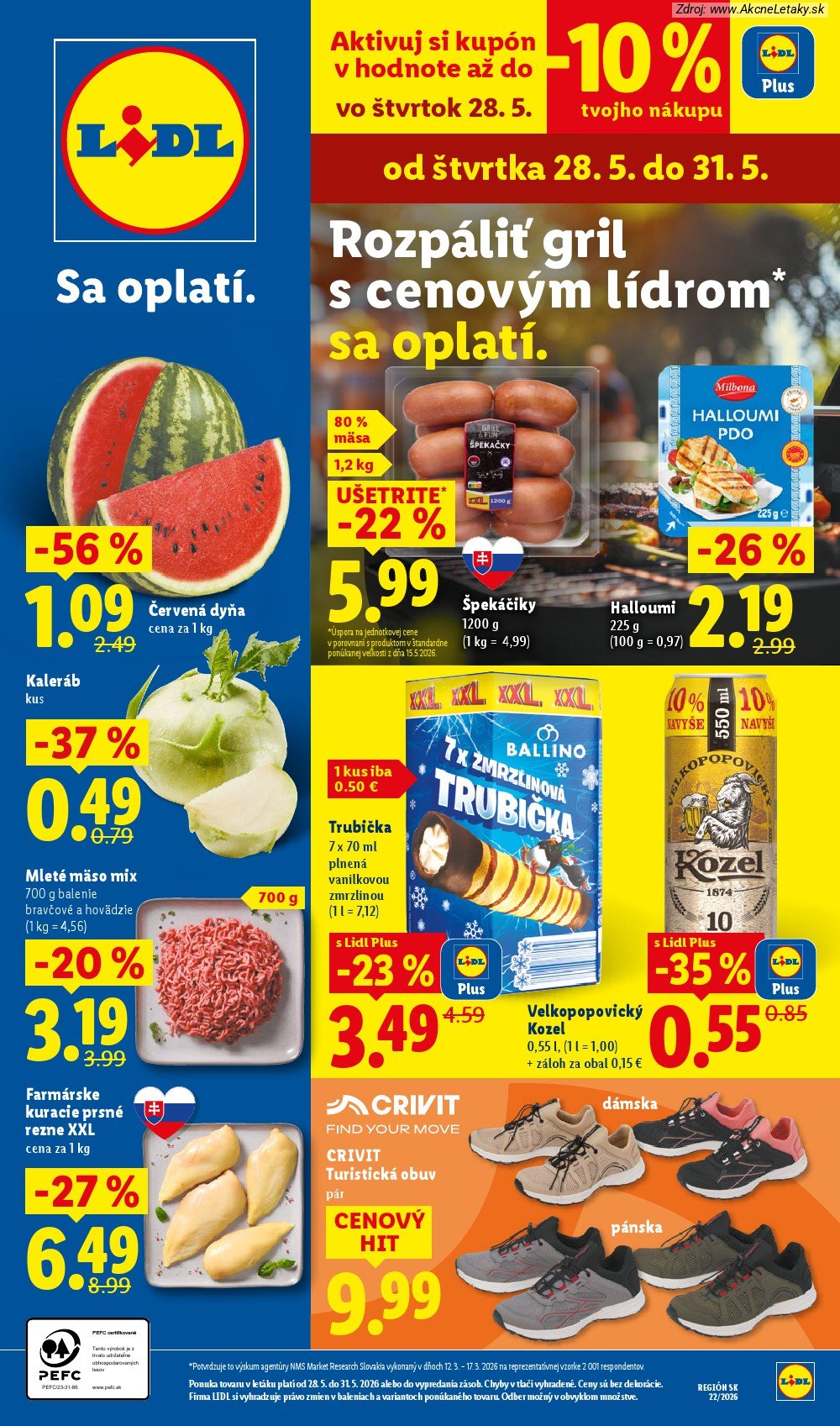 Leták Lidl (25. 5. - 31. 5. 2026) - strana 64 z 109