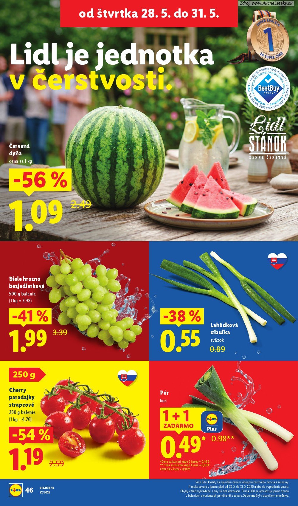 Leták Lidl (25. 5. - 31. 5. 2026) - strana 66 z 109