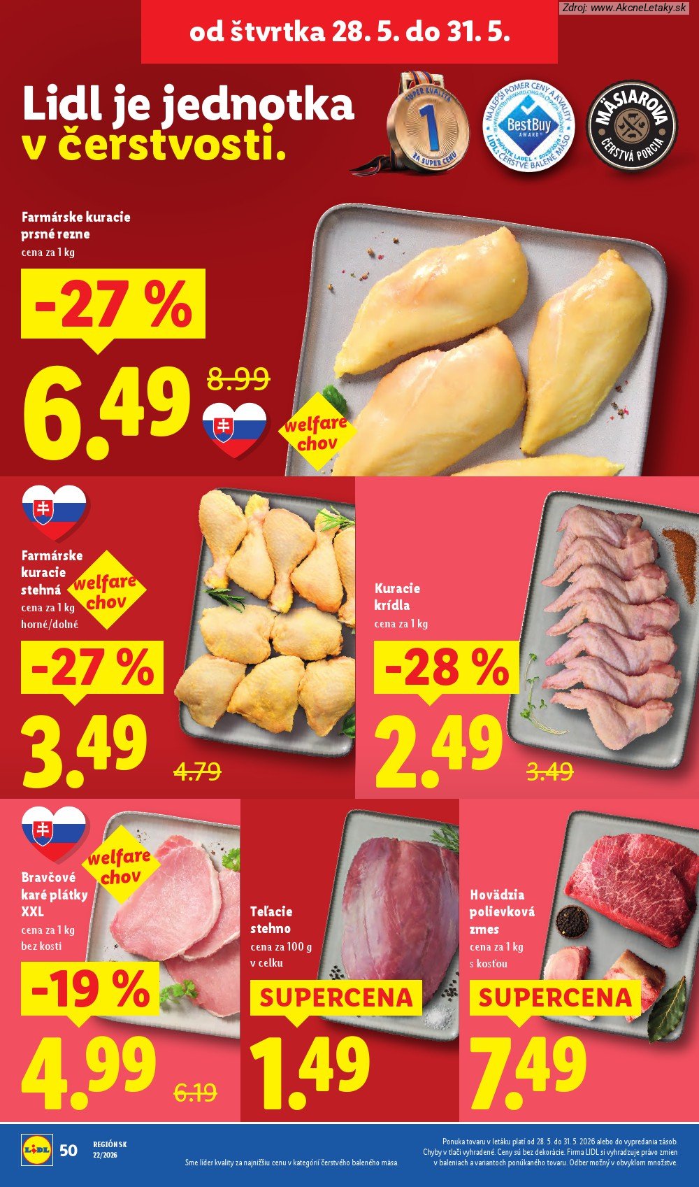 Leták Lidl (25. 5. - 31. 5. 2026) - strana 69 z 109
