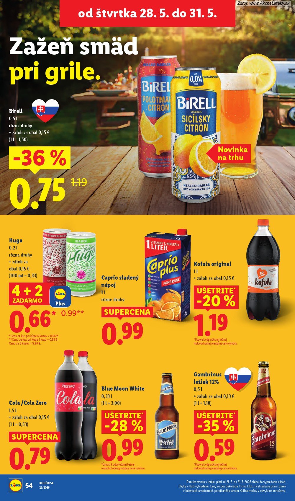 Leták Lidl (25. 5. - 31. 5. 2026) - strana 75 z 109