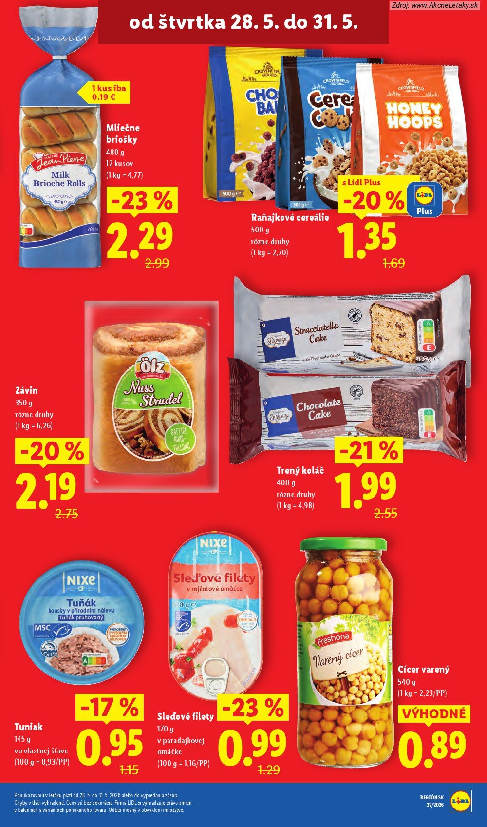 Leták Lidl (25. 5. - 31. 5. 2026) - strana 82 z 109