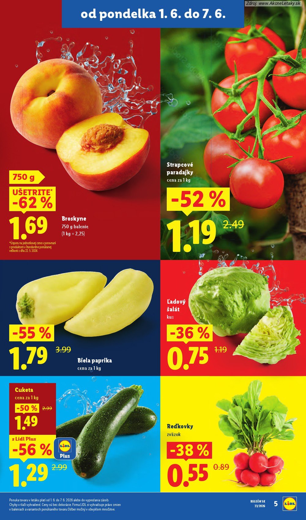 Leták Lidl (1. 6. - 7. 6. 2026) - strana 11 z 97