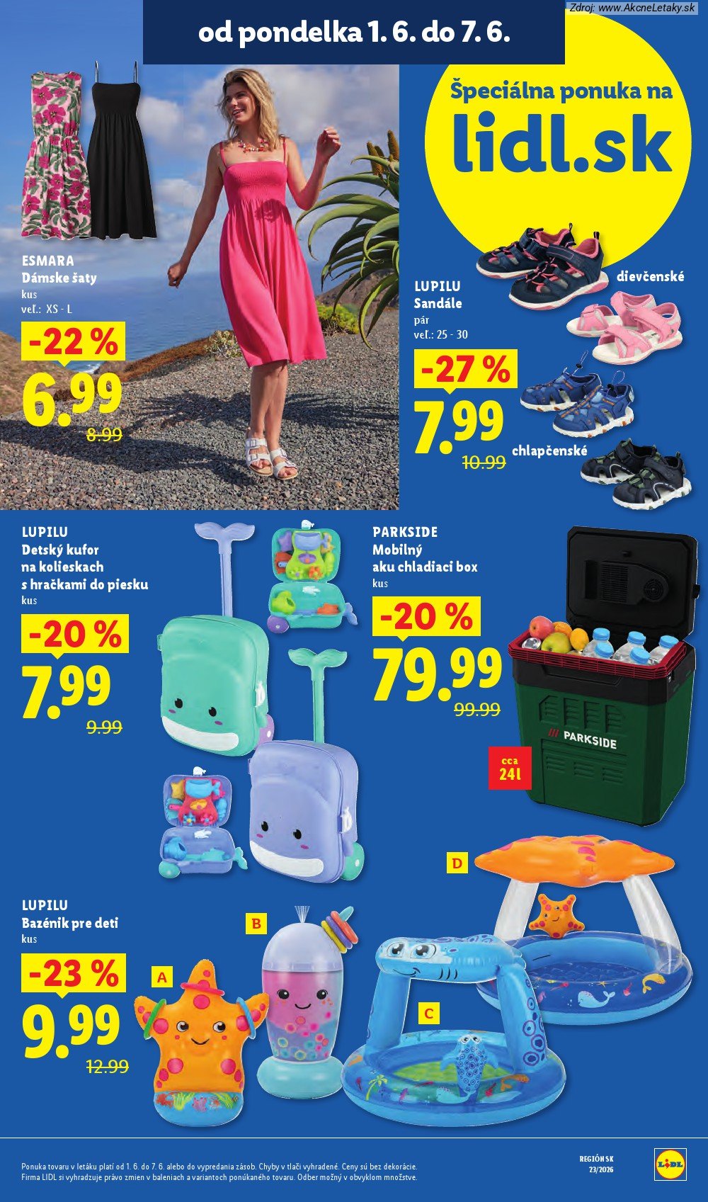 Leták Lidl (1. 6. - 7. 6. 2026) - strana 13 z 97