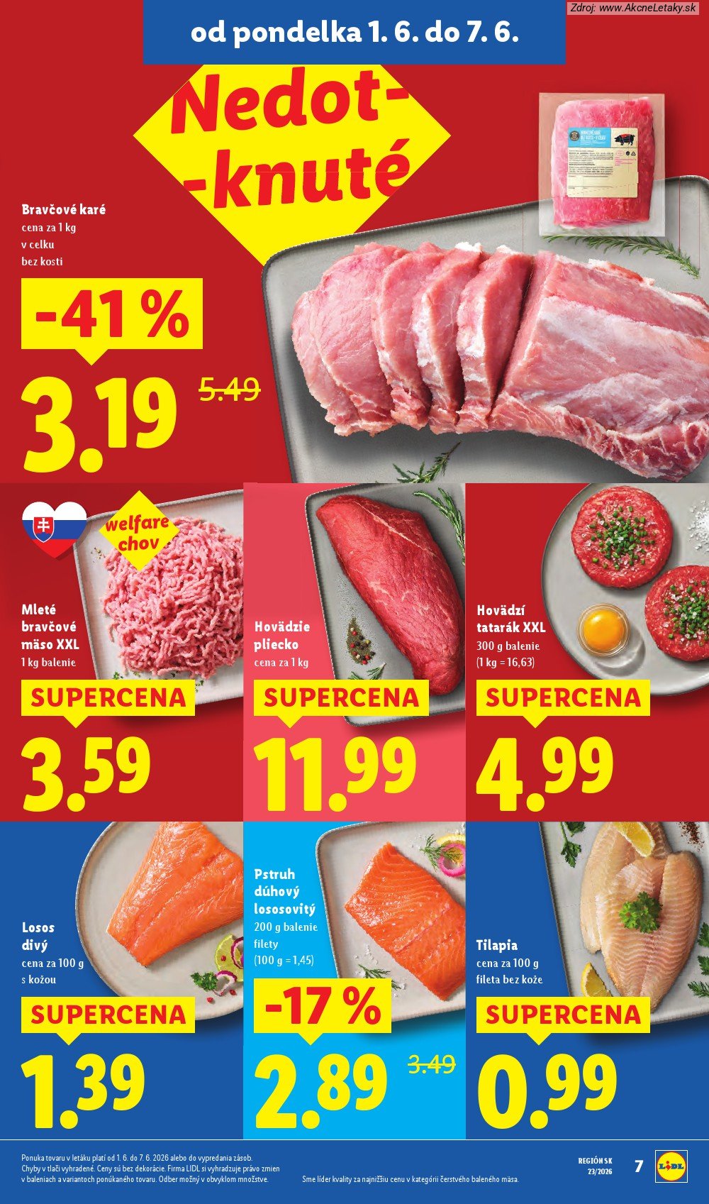 Leták Lidl (1. 6. - 7. 6. 2026) - strana 17 z 97