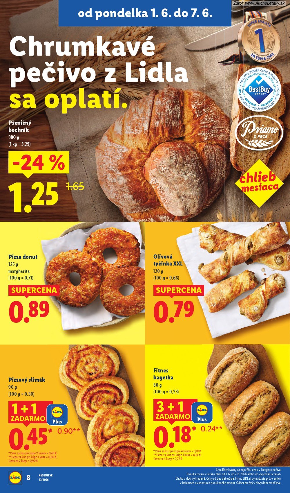 Leták Lidl (1. 6. - 7. 6. 2026) - strana 18 z 97