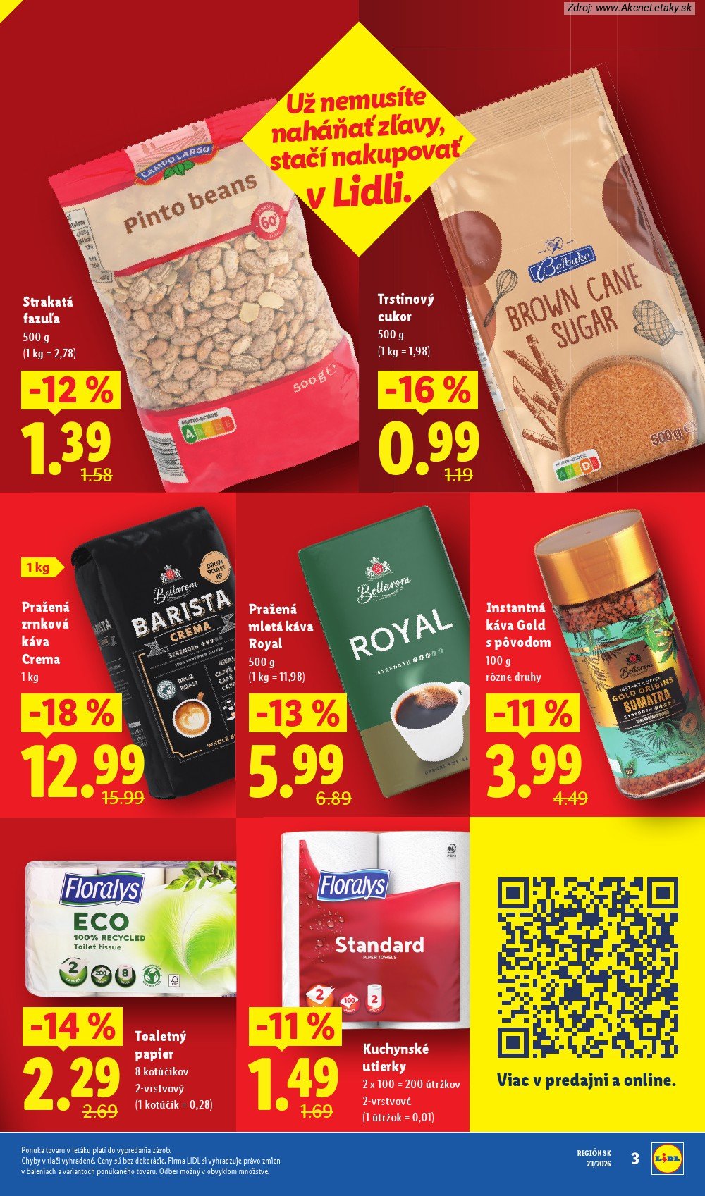 Leták Lidl (1. 6. - 7. 6. 2026) - strana 3 z 97