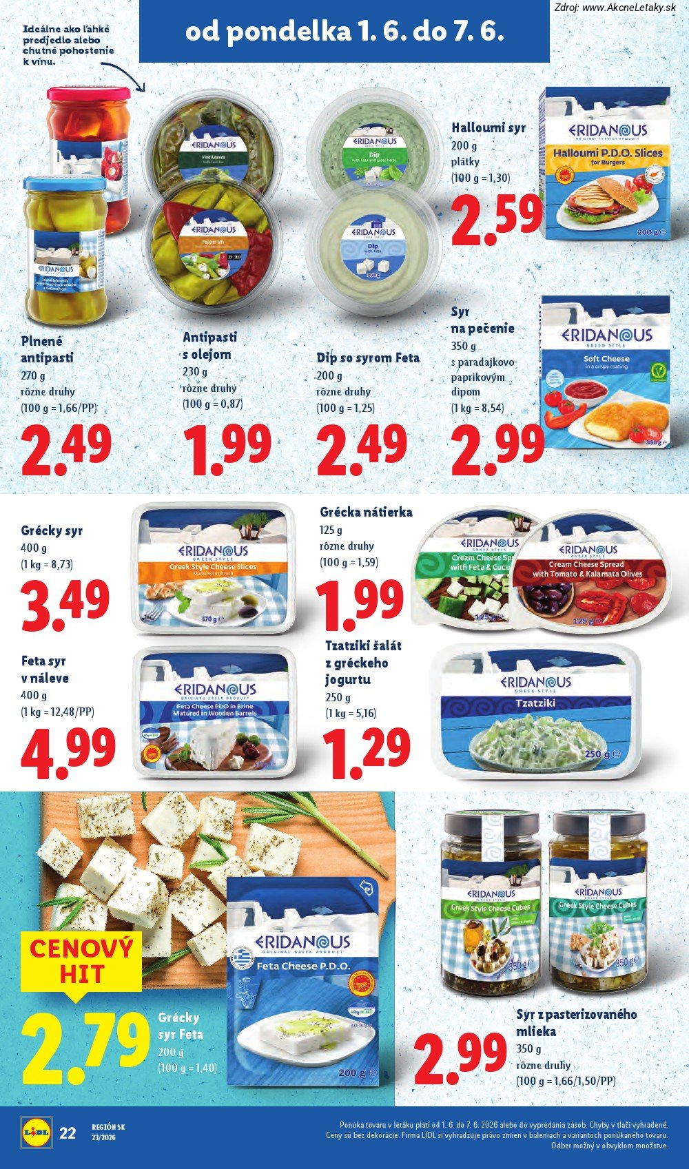 Leták Lidl (1. 6. - 7. 6. 2026) - strana 32 z 97