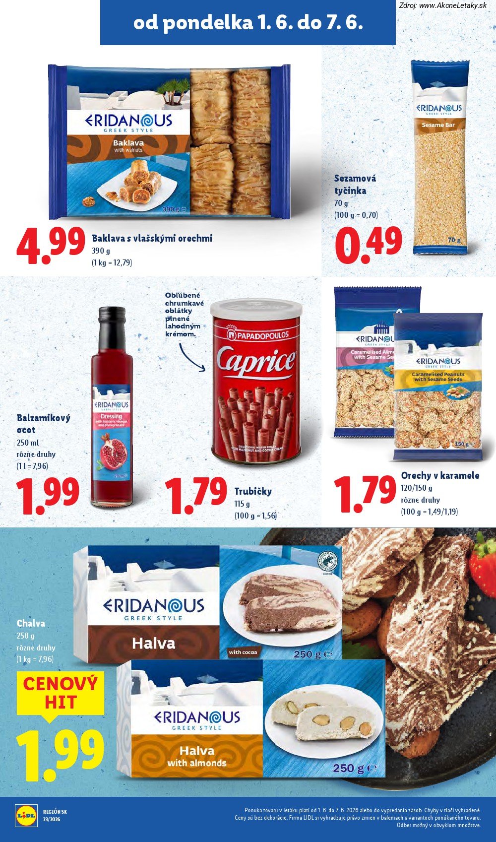 Leták Lidl (1. 6. - 7. 6. 2026) - strana 34 z 97