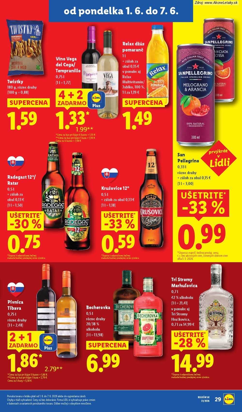 Leták Lidl (1. 6. - 7. 6. 2026) - strana 41 z 97