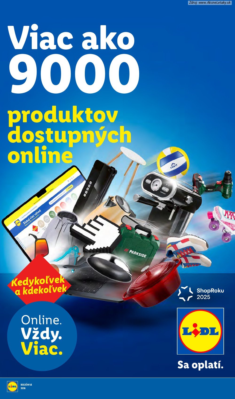 Leták Lidl (1. 6. - 7. 6. 2026) - strana 47 z 97