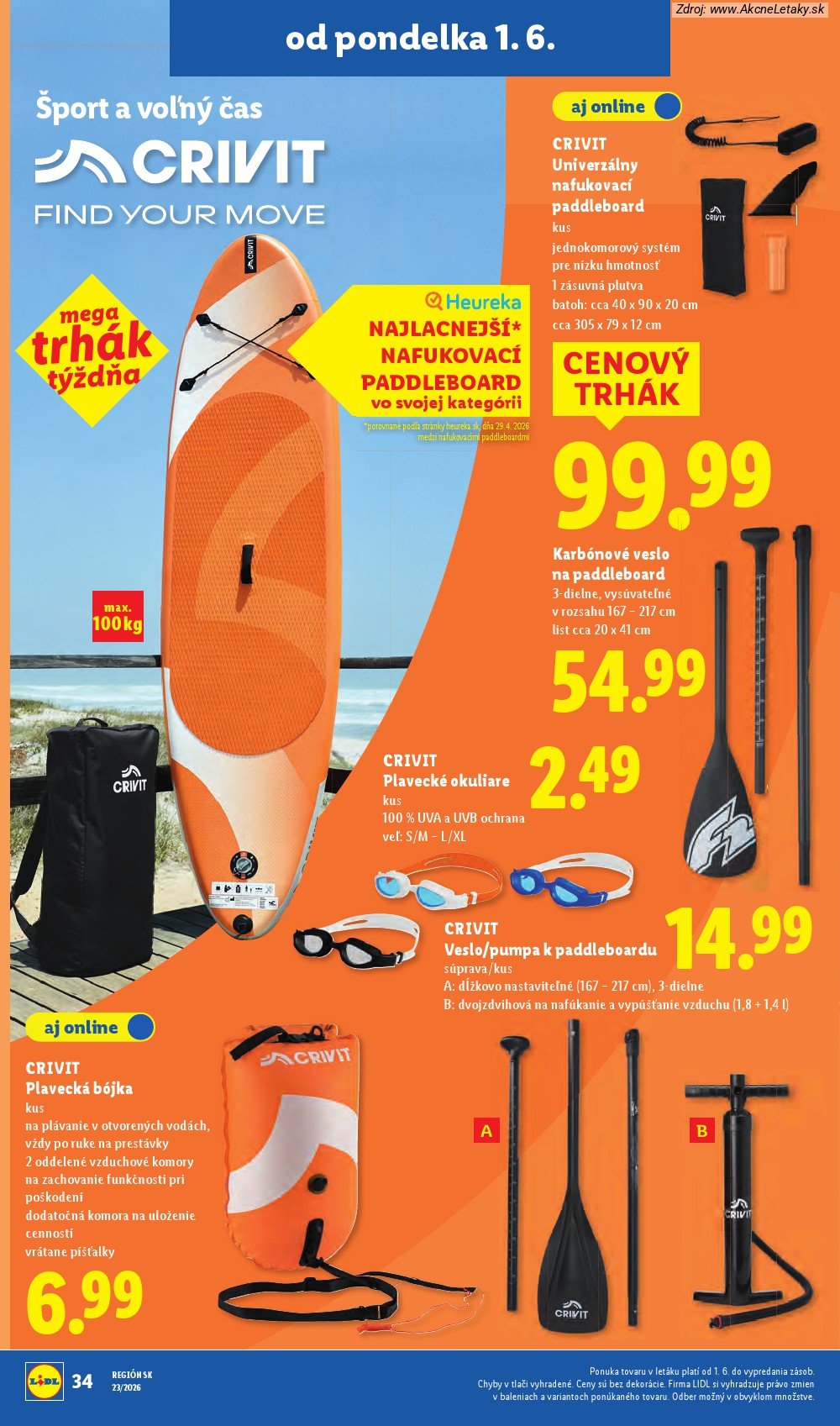 Leták Lidl (1. 6. - 7. 6. 2026) - strana 48 z 97