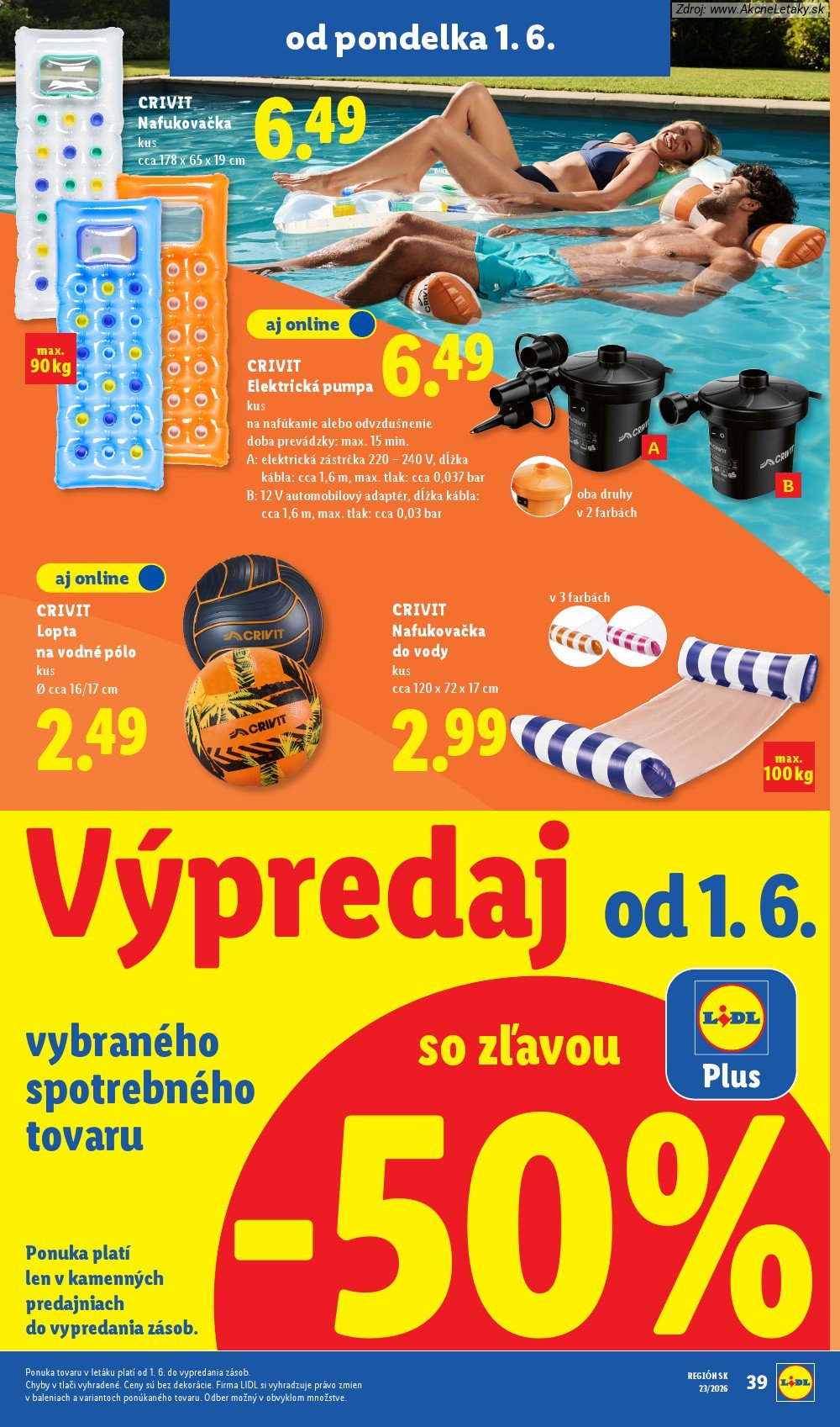 Leták Lidl (1. 6. - 7. 6. 2026) - strana 53 z 97