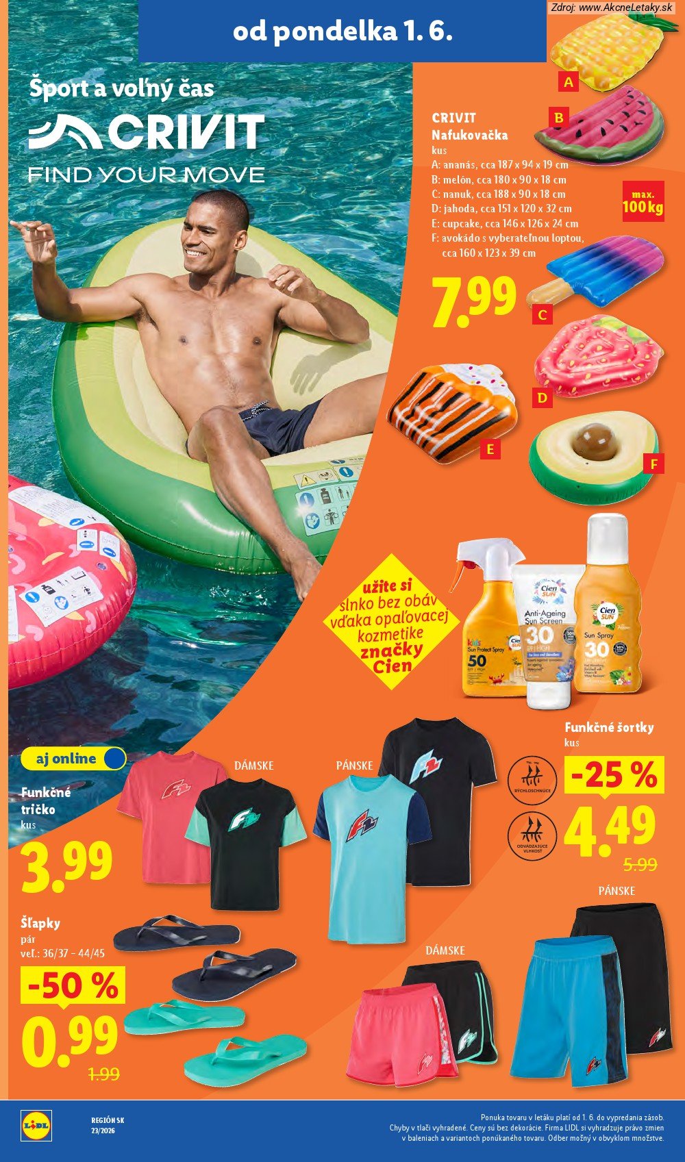 Leták Lidl (1. 6. - 7. 6. 2026) - strana 54 z 97