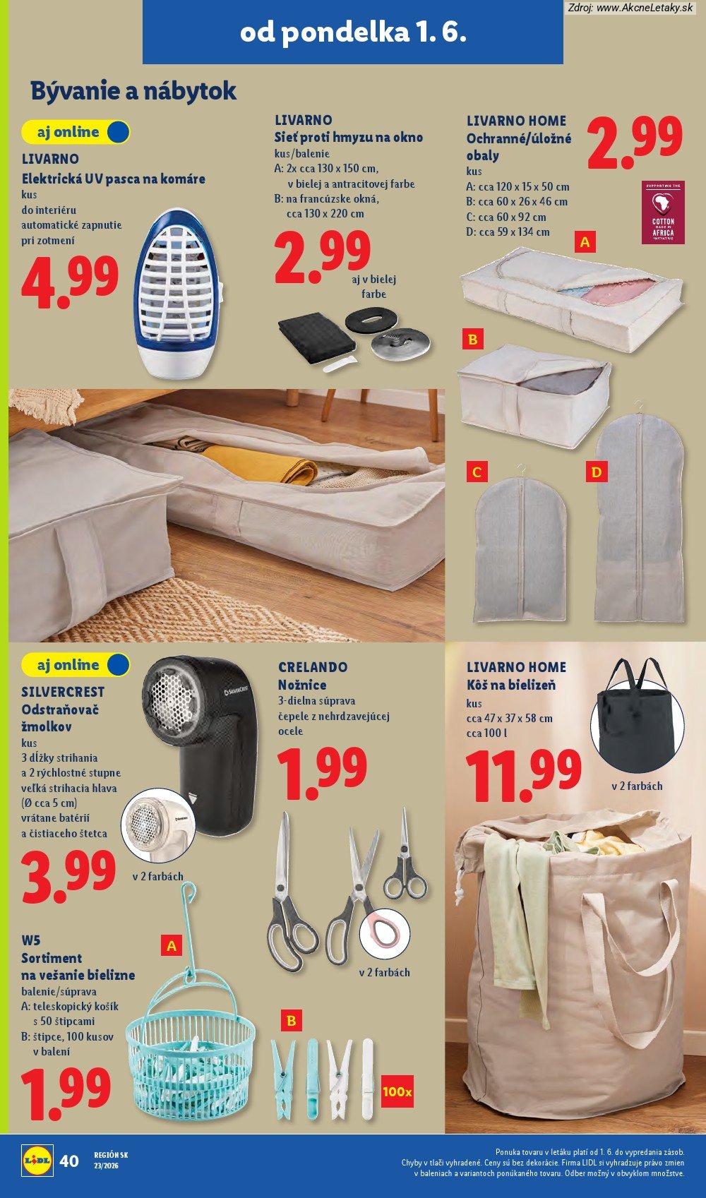 Leták Lidl (1. 6. - 7. 6. 2026) - strana 56 z 97